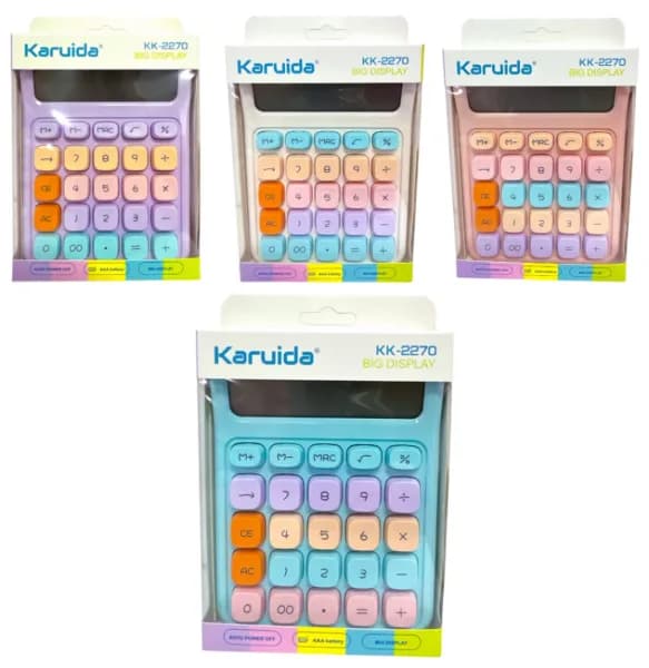 ENTE HESAP MAKİNESİ KARUİDA 12 HANE (KK-2270)
