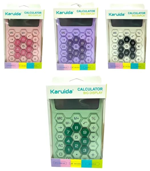 ENTE HESAP MAKİNESİ KARUİDA 12 HANE (KK-2277)